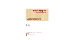 Desktop Screenshot of buettenpapier.freyerweb.at