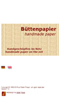 Mobile Screenshot of buettenpapier.freyerweb.at